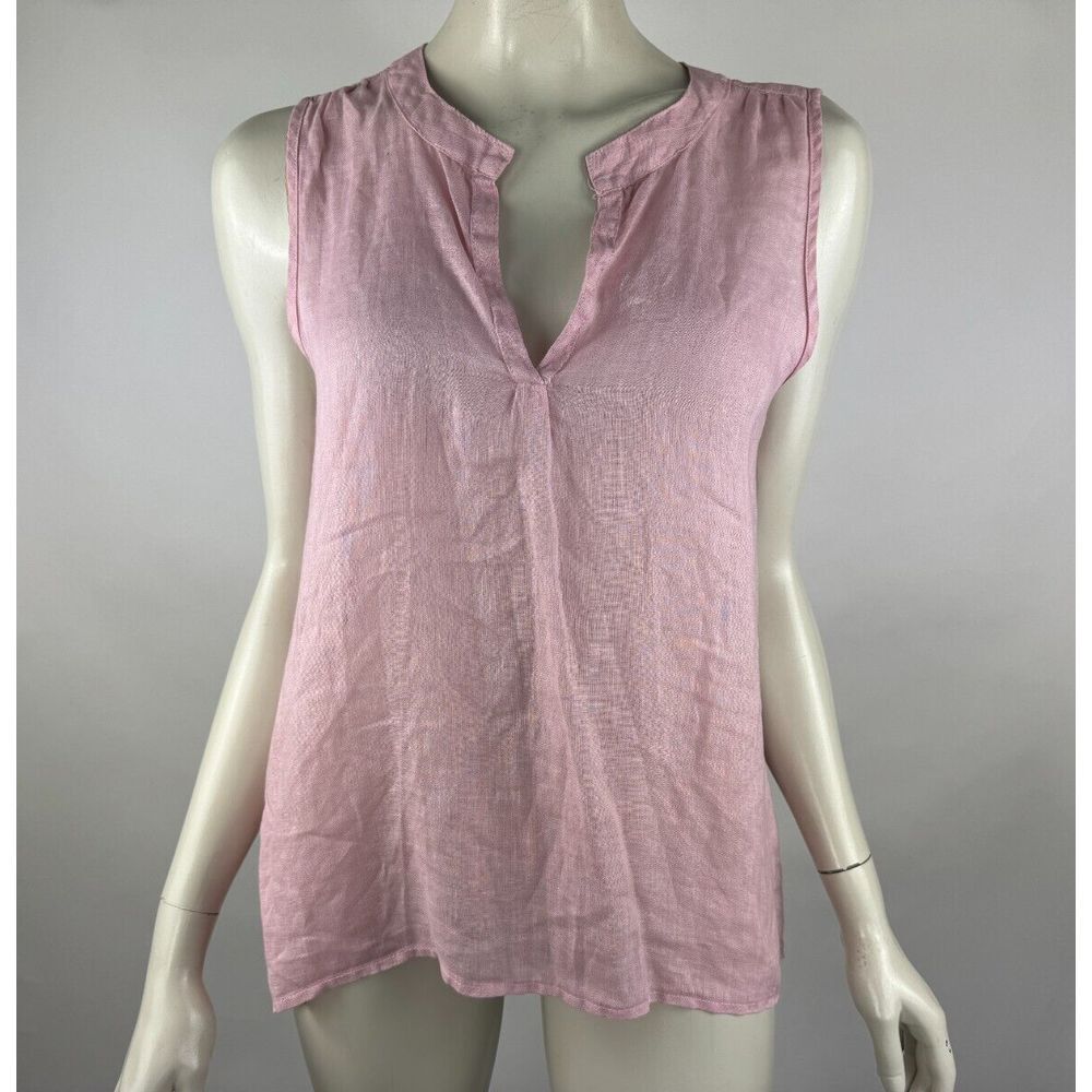 CP Shade Linen Tank Top Women XS EUC Sleeveless Blouse‎ Lightweight Tunic